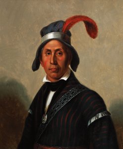 Yaha Hajo, Verrückter Wolf (Creek) (1836) von Henry Inman