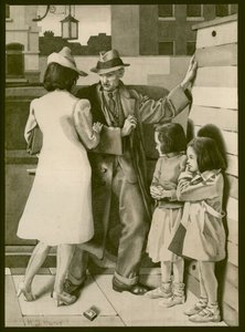 Ein Streit, ca. 1935