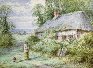 Das Zuhause des Schäferjungen von Henry John Sylvester Stannard