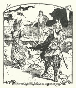 Dschemila bekommt einen Eselskopf (Gravur) von Henry Justice Ford