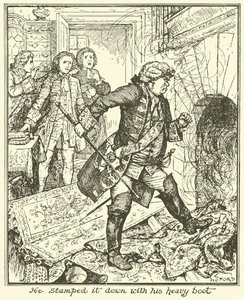 Er stampfte es mit seinem schweren Stiefel nieder von Henry Justice Ford