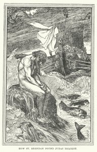 Wie St. Brendan Judas Iskariot fand von Henry Justice Ford