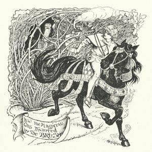 Wie der Magier durch den Pinsel vereitelt wurde (Gravur) von Henry Justice Ford