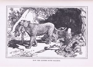 Wie die Löwin Malcus rettete, 1912 von Henry Justice Ford