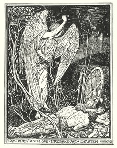 Illustration für "Die Pilgerreise" von John Bunyan