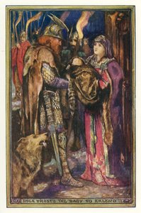 Inga vertraut das Baby Erleno an von Henry Justice Ford