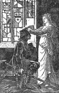 Lancelot und Elaine d