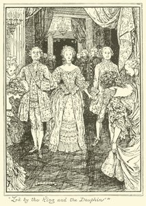Geführt vom König und dem Dauphin von Henry Justice Ford