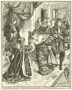 Marie Louise empfängt Beileidsbesuche von Henry Justice Ford