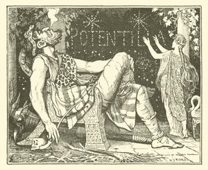 Prinz Narziss und Prinzessin Potentilla (Gravur) von Henry Justice Ford