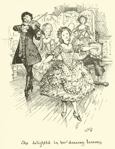 Sie erfreute sich an ihren Tanzstunden von Henry Justice Ford
