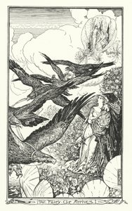 Der Feenwagen kommt an (Gravur) von Henry Justice Ford