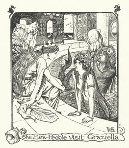Die Meeresleute besuchen Graziella (Gravur)
