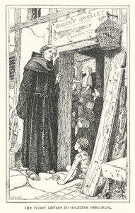 Der Priester hört Colettes Predigt zu von Henry Justice Ford