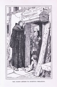 Der Priester hört Colettes Predigt, 1912