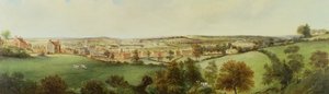 Panoramablick auf Stoke on Trent von Henry Lark Pratt