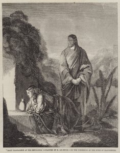 Maria Magdalena am Grab