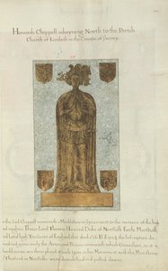 Marmorgrabstein von Lord Thomas Howard, Herzog von Norfolk, 1637