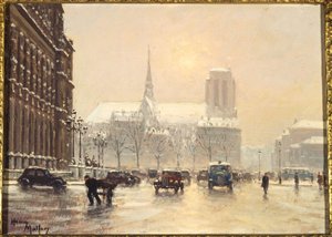 Notre-Dame von der Place de l