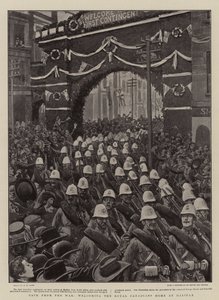 Zurück aus dem Krieg, Begrüßung der Royal Canadians in Halifax