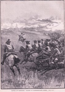 Die Schlacht von Blenheim: Angriff der Kavallerie von Marlborough