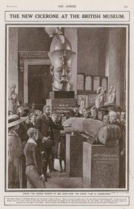 Der neue Cicerone im British Museum von Henry Marriott Paget