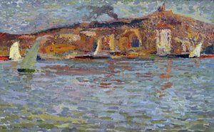 Der Hafen von Marseille, der alte Hafen und die 