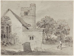 Aldenham Kirche, Hertfordshire von Henry Monro