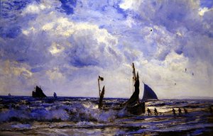 Boote einholen von Henry Moore