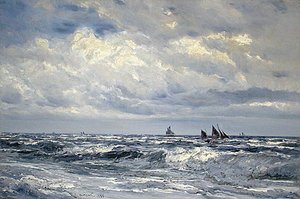 Blick aufs Meer von Henry Moore