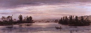 An der Seine in der Nähe von Les Andelys von Henry Moore