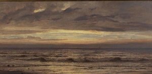 Die Küste, Abend von Henry Moore