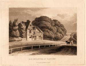 Alte Gebäude in Hastings von Henry Morton