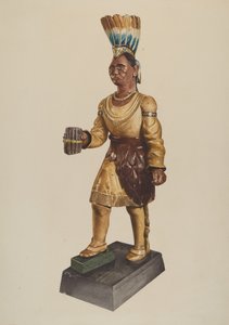 Indianer im Zigarrenladen von Henry Murphy