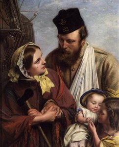 Wieder zu Hause, 1858