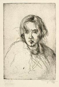 Frauenporträt von Henry Nielsen
