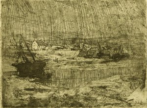 Gekenterte Fischerboote, Bretagne von Henry Ossawa Tanner