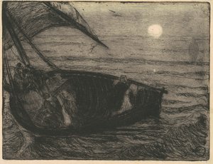 Christus geht auf dem Wasser