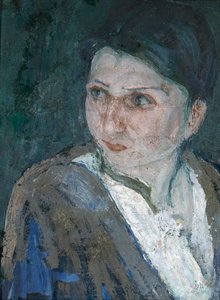 Kopf einer Frau in Jerusalem
