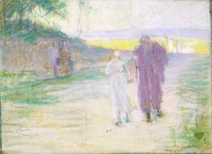Studie für die Flucht nach Ägypten von Henry Ossawa Tanner