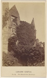 Ludlow Castle. Die elisabethanischen Gebäude. von Henry Peach Robinson