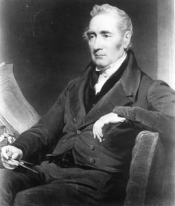 George Stephenson, graviert von Charles Turner, 1838