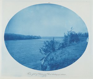 Vom Fuß des Robinson-Felsens stromaufwärts blickend von Henry Peter Bosse