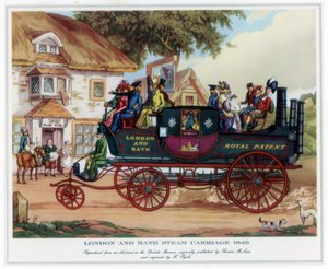 London und Bath Dampfwagen