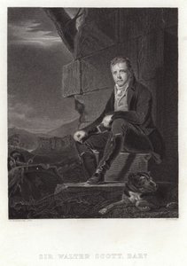 Porträt von Sir Walter Scott von Henry Raeburn