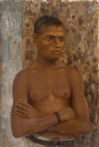 Halbporträt von Ralph, 1923 von Henry Scott Tuke