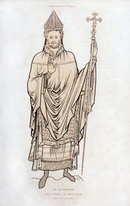 Ein Erzbischof, spätes 12. Jahrhundert, 1843 von Henry Shaw