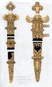 Dolch und Schwert, frühes 16. Jahrhundert, 1843