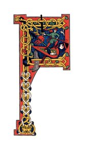 Initialbuchstabe F, 12. Jahrhundert, 1843 von Henry Shaw