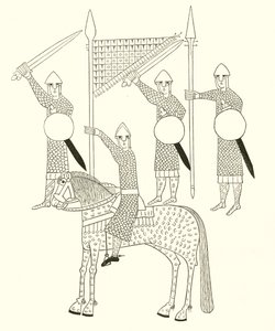 Spanische Krieger, Ende des 11. Jahrhunderts